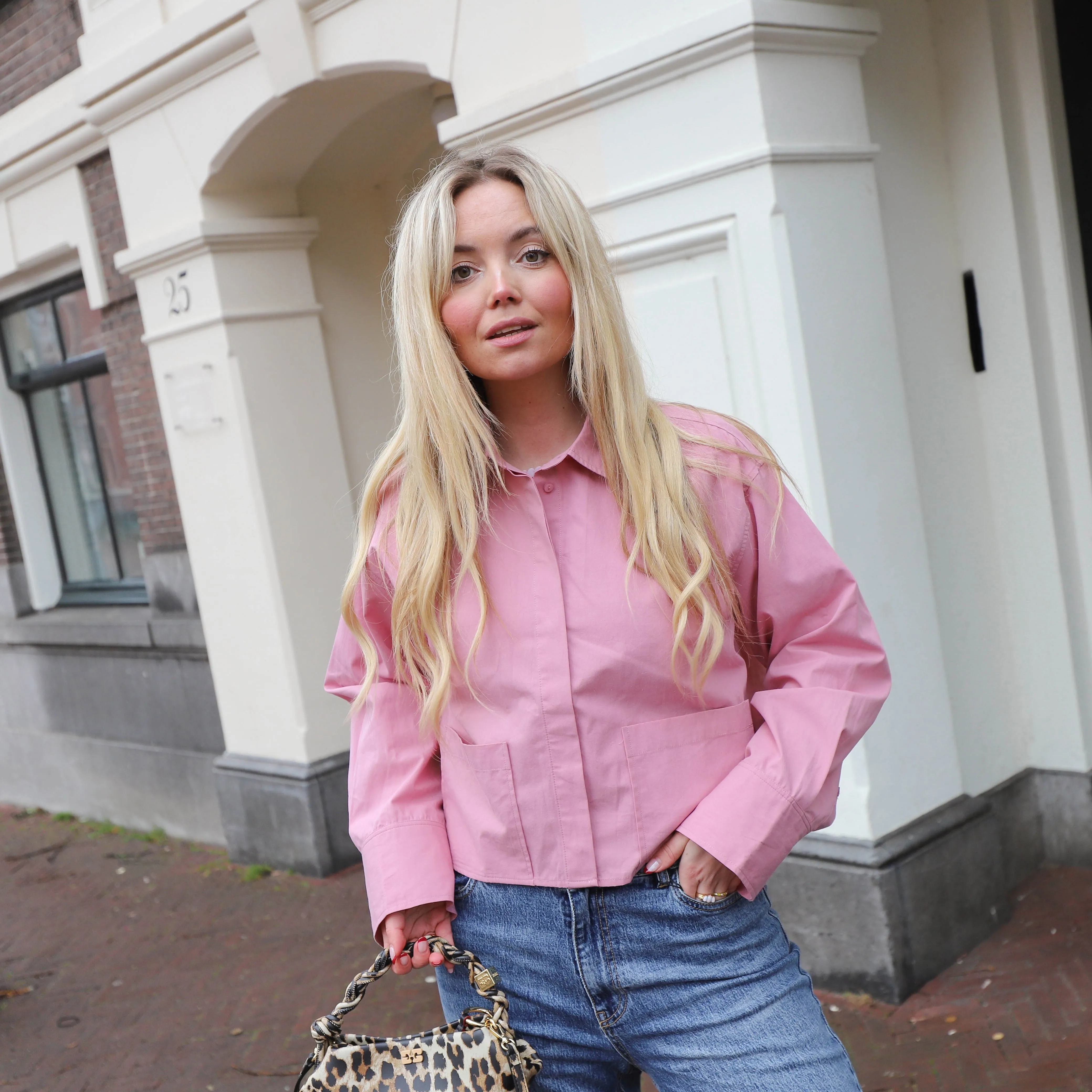 YAS Lee blouse lilas