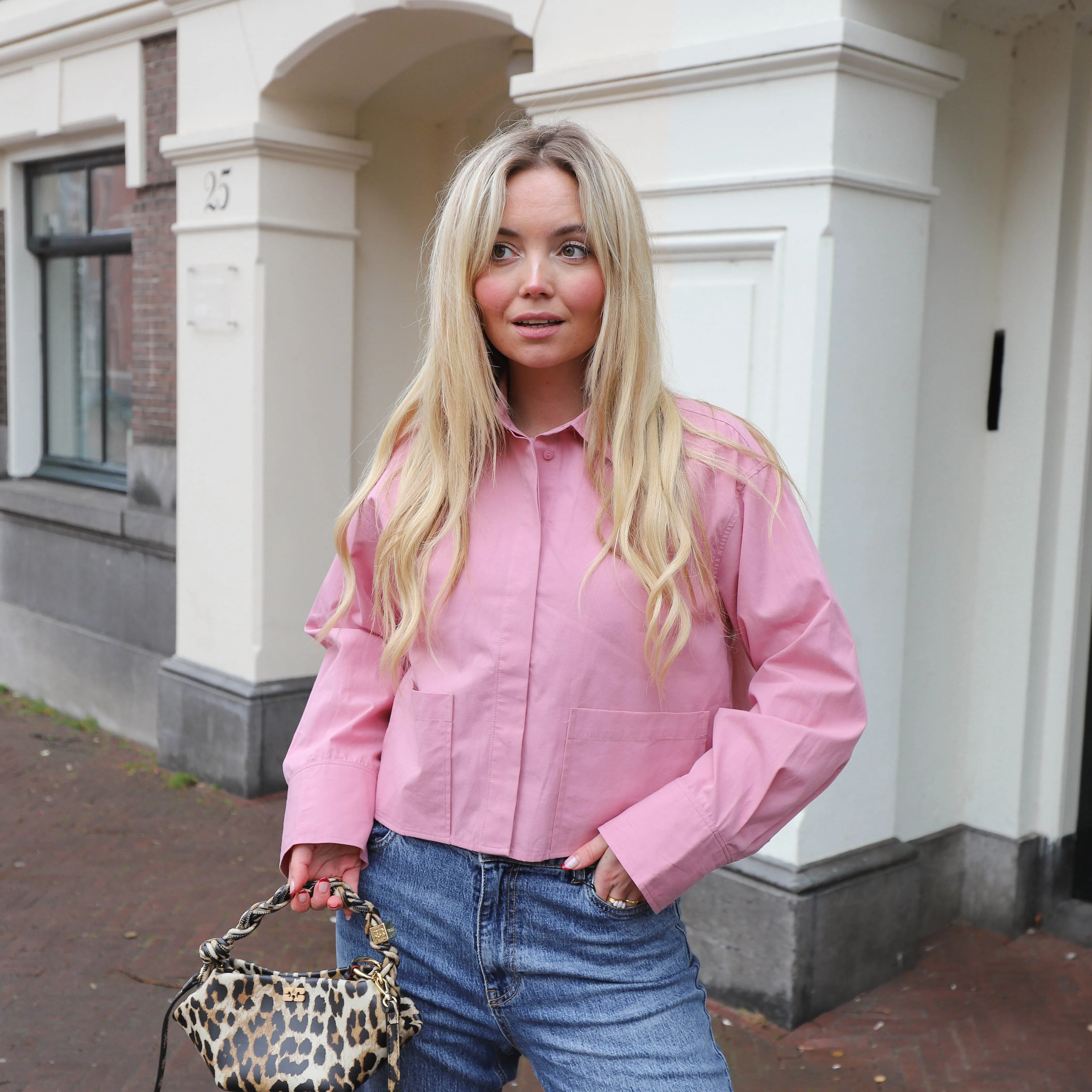 YAS Lee blouse lilas