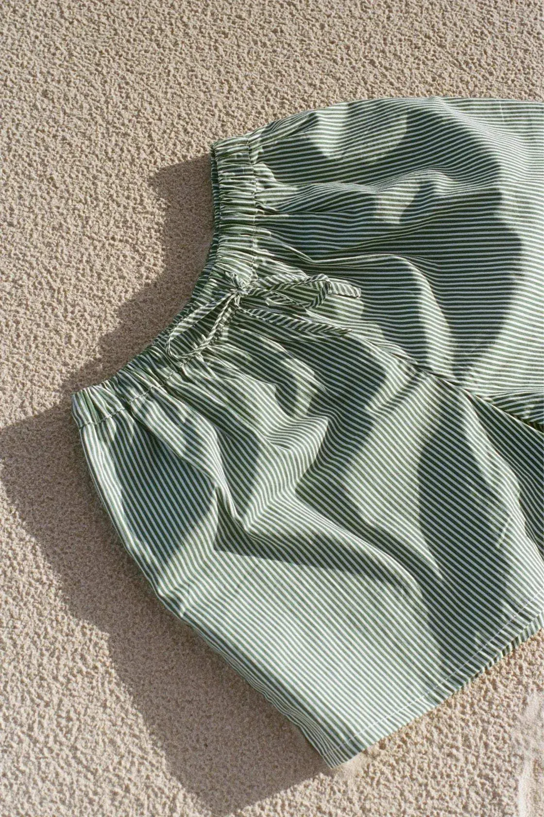 Zulu and Zephyr Cotton Short Tallow Pin Stripe